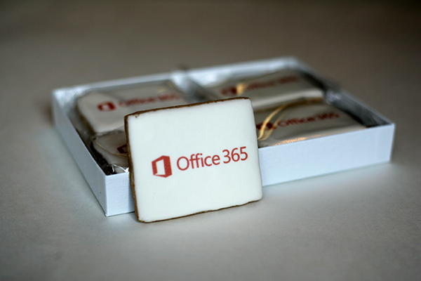 logo cookie gifts for employees