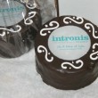custom logo holiday gift cake