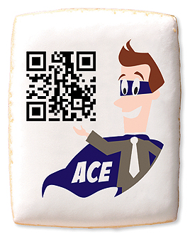 QR Code Cookie Ace Qr Code Cookie