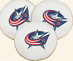 NHL Columbus Blue Jackets Cookies
