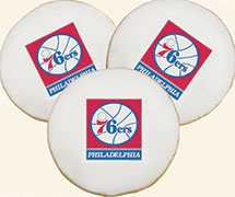 NBA Philadelphia 76ers Cookies