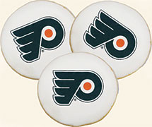 NHL Philadelphia Flyers Cookies
