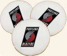 NBA Portland Trail Blazers Cookies