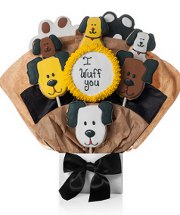 Pups N Paws Cookie Bouquet