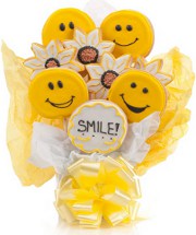 Smile Cookie Bouquet