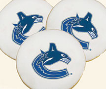 NHL Vancouver Canucks Cookies